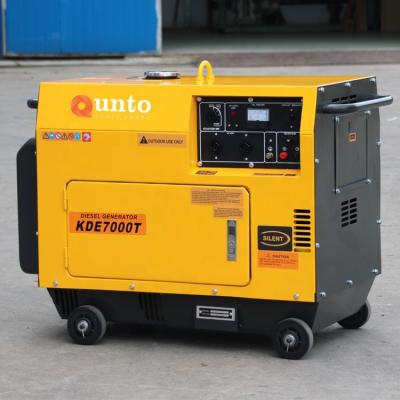 China Household Electric Devices Used Electric Generator Portable Silent Style Diesel Power Generator Factory Price for sale