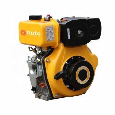 China Small Size Strong Power 186F 9HP Manual Start Single Cylinder Diesel Engine for sale