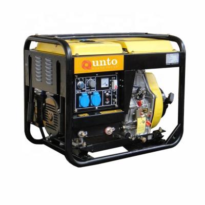 China QT7500EW Machine Professional Manufacturing Power Welder Generator Diesel Welding Machine for sale