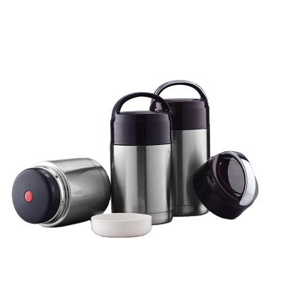 China PORTABLE 20OZ Double Wall Stainless Steel Thermos Food Jar Wide Mouth Food Grade Jar for sale