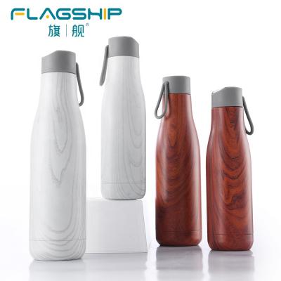 China Big Capacity 2021 BPA Free LFGB Good Quality Double Walled Insulated 18/8 Stainless Steel Vacuum Flask Sport Water Bottle Easy Carry for sale