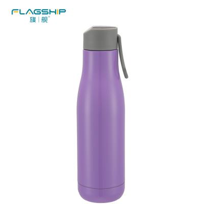 China Large Capacity Small Mouth Drink Sport Bottles Stainless Steel Double Wall Insulated Water Bottle With Logo Custom Foldable Water Bottle for sale