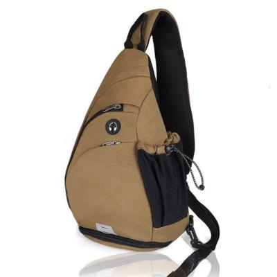 China Travel Men Casual Outdoor Cycling Chest Hiking Cross - Body Sling Bag Backpack for sale