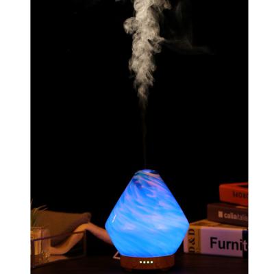 China Automatic Ultrasonic Aromatherapy Glass Diffuser & Humidifier Diffuser, NEW 2021 Aroma & Humidifier for Home Ultrasonic Glass Diffuser for sale