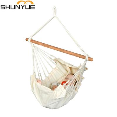 China Lightweight-baby hammock lightweight heavy duty baby hangmat, home backyard swing baby hammock for crib for sale