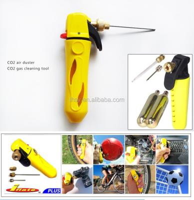 China Outdoor sport game ball pump with needle used for basketball, football, etc. for sale