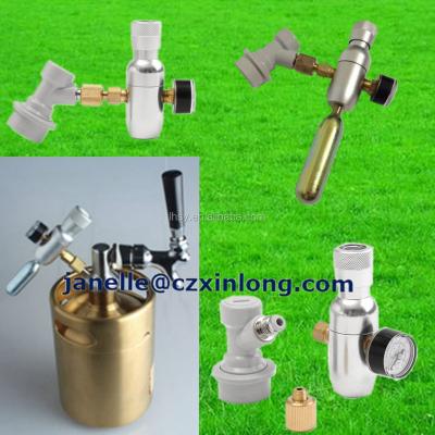 China Beer CO2 Regulator for 16g 74g Gas Cylinder for sale