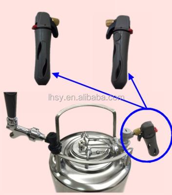 China Beer Barrel CO2 Charger Dark Looks CO2 Keg Charger Connection / Ball Lock, Home Brew Equimpet for sale