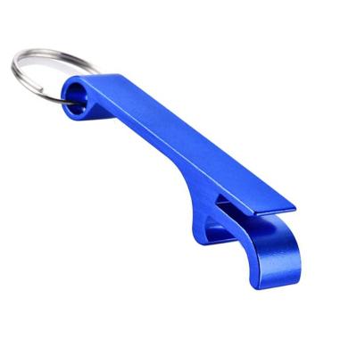 China Sustainable Wholesale Aluminum Key Opener Beer Opener Chain Bottle Opener for sale