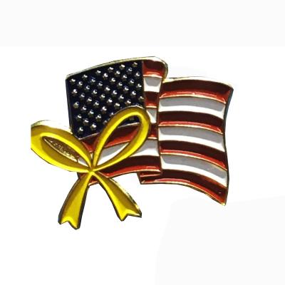 China Lapel Pin Badge Europe Wholesale USA Flag Design Badge Enamel Pin for sale