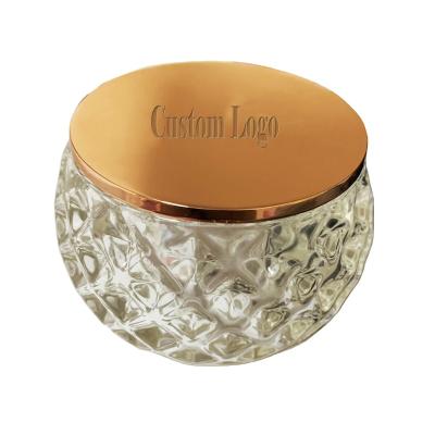 China Non Spill High Quality Customized Candle Dome Candle Cover Glass Lid for sale