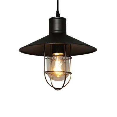 China Retro Traditional Creative Vintage Iron Pendant Lamp Industrial Loft Lighting for sale