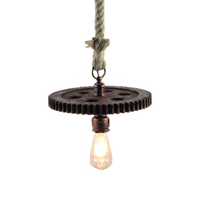 China Droplight Industrial Series Single Speed ​​Hanging Pendant Light For Restaurant for sale