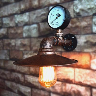 China Industrial Style Wall Lamp Industry Industrial Pipe Lamp For Cafe for sale