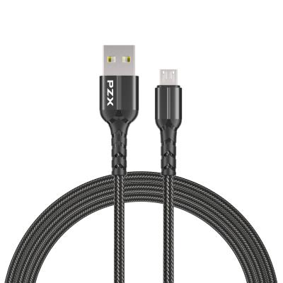 China Factory Hot Selling Speed ​​PZX V143/V145/V146s Fast Charging Aluminum Alloy Braided Data Cable Fast Charging USB Data Cable For Type-C Micro iPhone for sale