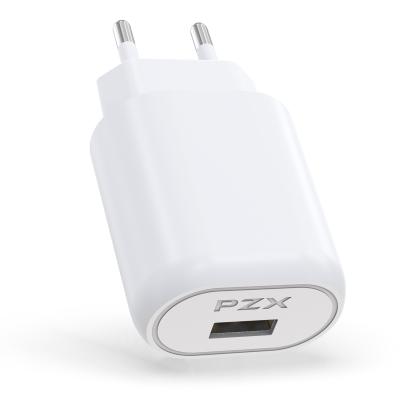 China PZX C800E USB Charger Power 5v 2a Max Eu USB Charger 1 Black Quick Convenient Wall Travel Plug Wall Travel Plug PZX C800E White Series for sale