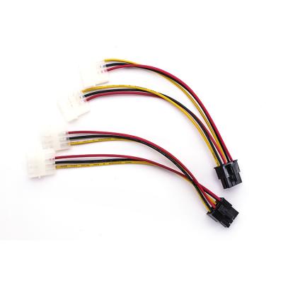 China Electronic OEM customized cable assembly with terminal connector, ffc cable, wire harness for sale