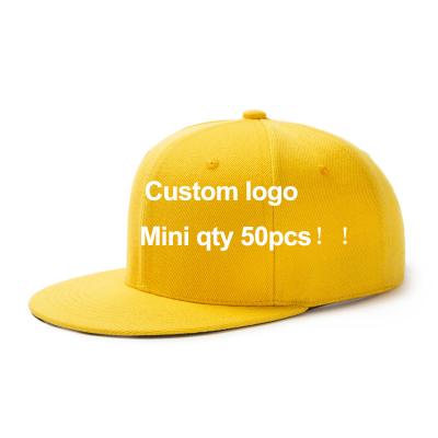 China Plain Cheap High Quality COMMON Logo Trucker Baseball Hiphop Snapback Custom Hats for sale