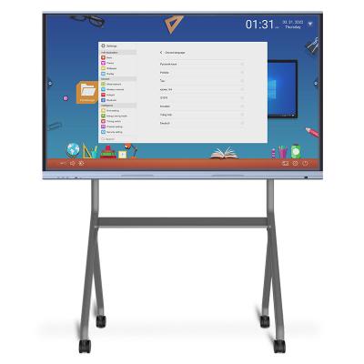 China School Teaching Office Display Classroom Electronic Price Screen School Digital Flat Panel Smart White Board Interactive Whiteboard for sale