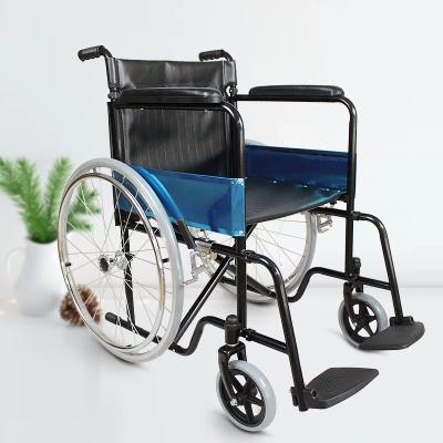 China 2021 Manual Wheelchair Folding Wheelchair Disabled Manual Wheelchair In Rehabilitation Treatment Supplies HQ809F for sale