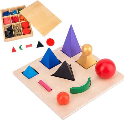 China DIY TOY Children Montessori Language Toys Wooden Set Grammar Basic 3D Symbol Blocks Early Education Learning Toys For Kids Teaching Aids for sale