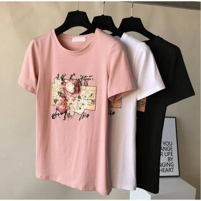 China 2021 Fashion QUICK DRY Original Customizable Design T-shirt Washable Eco-friendly Custom Design Women for sale