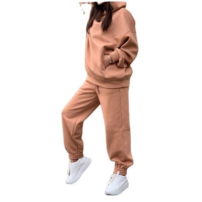 China 2021 Factory Wholesale Breathable Jogger Pants Set Ladies Suit Women Two Piece Set Clothing Drop Sweat Suits Women Tracksuits for sale