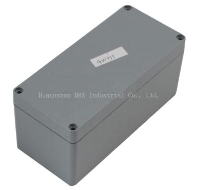 China Factory AW055 Electrical Enclosure DRX Metal Plastic Waterproof Box Waterproof Electronics Enclosure All Color for sale