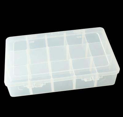 China DRX SPC212 Waterproof Shockproof Dustproof Grids Side Open Jewelry Organizer Plastic Storage Box With Dividers Wholesale Plastic Storage Box for sale