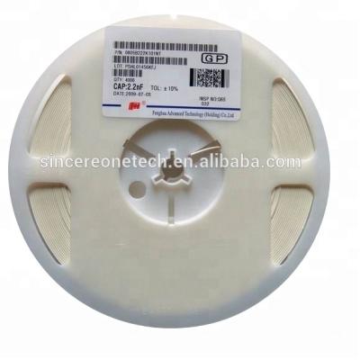 China General Purpose Ceramic Smd Capacitor 10nf 50v 10% Tolerance 0402 x7r Capacitor Stock for sale