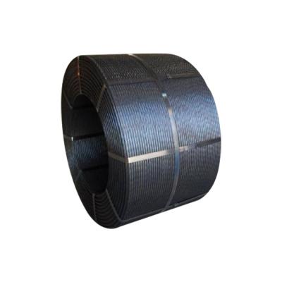 China Construction 9.53mm PC Rope Bridge Cable Used Material Prestressing Steel Rope for sale