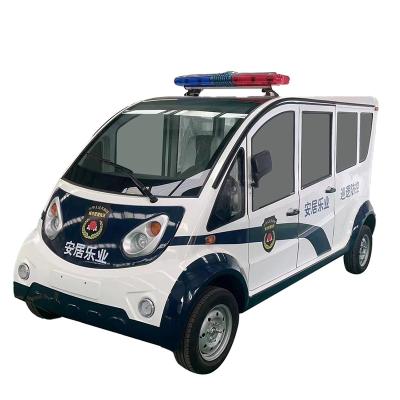 China steel electric quadricycle/new electric/plastic cruising electric car four-wheel drive electric patrol car for sale for sale