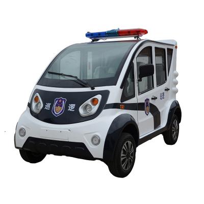 China Factory Price Steel/Street Electric/Plastic Electric Patrol Car Small Mini Passenger Vehicle For Sale for sale