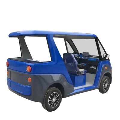 China Sightseeing Steel Car 4 Passenger Mini Electric Shuttle Personal Electric Transporter / Electric / Plastic Hot Sale for sale