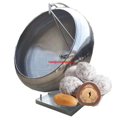 China CBY Grocery Chocolate Coating Pan Sugar Candy Polishing Snacks Making Machinery for Nuts Peanuts for sale