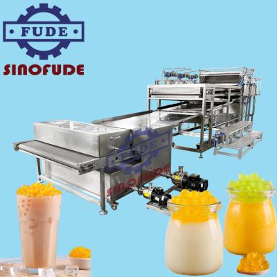 China food & Beverage factory high production jumping balls boba plant popping juice ball konjac ball production line for sale