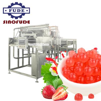 China Full automatic jumping BALL/POPPING BOBA MACHINE CBZ200 Taiwan KONJAC beads ball making machine for sale