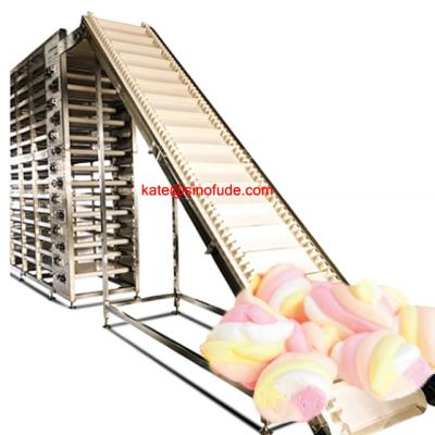 China Full Automatic Twisted Halal Deli Candy Marshmallow Candy Making Machinery Equipment Production Line for sale