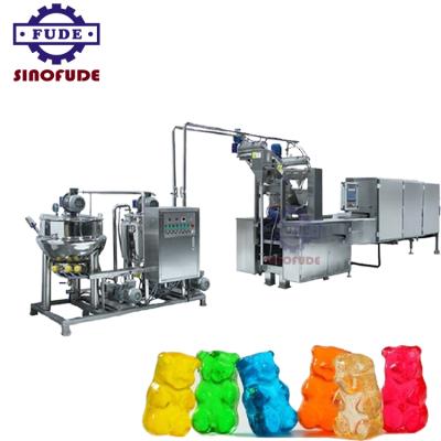 China factory china supplier shanghai automatic pectin candy maker gummy machine for sale