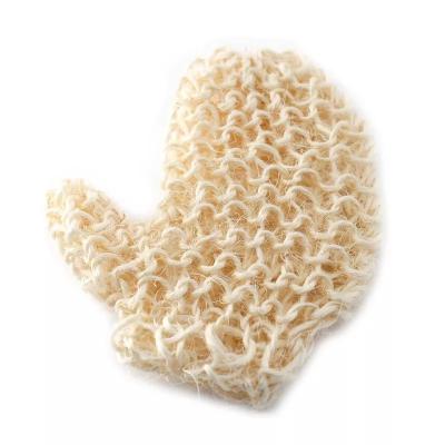 China All Natural Zero Waste Body Exfoliating Glove Shower Glove Eco-Friendly Dry Skin Sponge for sale