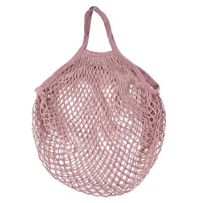 China Eco Friendly Reusable Eco Friendly Cotton Beach Net Shopping Bag for sale