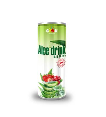 China Sugar Free Aloe Vera Drinks 30% Natural Aloe Vera Pulps Beverage Sugar Free 250ml for sale