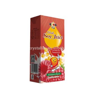 China Best Selling Natural Fruit Soy Juice With Fruit Flavors Soy Juice Drink for sale