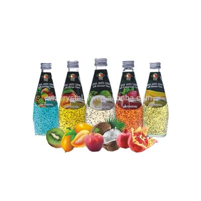 China 290ml Low Fat Chia Seed Drinks Fruit Drink With Fruit Flavor for sale