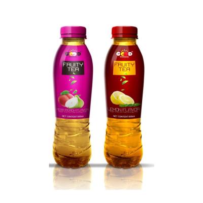 China Tea Drinks OEM Ice Tea Drinks 1500ml Black Tea Drinks Lemon Peach Flavor for sale