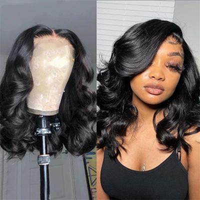 China Wholesale Decoration Body Wave Wigs Pre Plucked Brazilian Baby Hair Glueless Wigs Human Hair Wigs For Black Women for sale