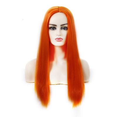 China Decoration Cosplay Women Girl Cosplay Hair Hot Selling Silky Straight Heat Resistant Synthetic Wig for sale