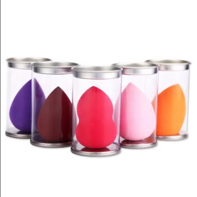 China Washable Beauty Makeup Egg Bubble Water Powder Blast Squash Water Cup Shape Makeup Sponge for sale