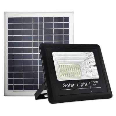 China ISUN High brightness solar flood light 100w outdoor with motion sensor zu verkaufen