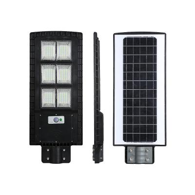 China Hight brightness 30w 60w 90w 120w all in one solar street light with motion sensor en venta